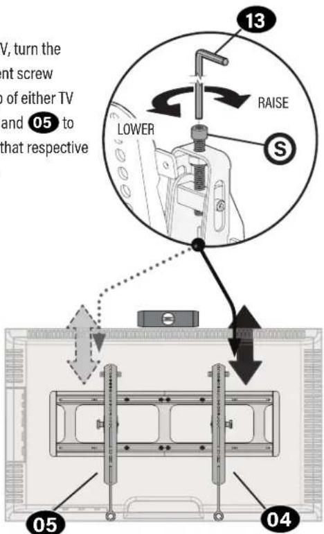 SANUS VXT7-B2 - Adjustments - 2