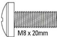 SANUS VSF716-B2 - TV Screws - 7