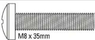SANUS VSF716-B2 - TV Screws - 6
