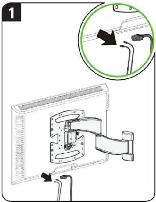 SANUS VSF716-B2 - REMOVE THE TV - 2