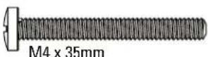 SANUS VSF716-B2 - TV Screws - 2