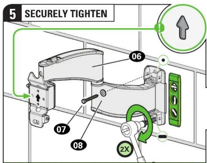 SANUS VSF716-B2 - STEP 2B (continued) - 4
