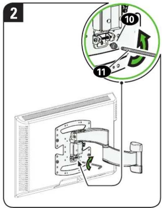 SANUS VSF716-B2 - REMOVE THE TV - 3