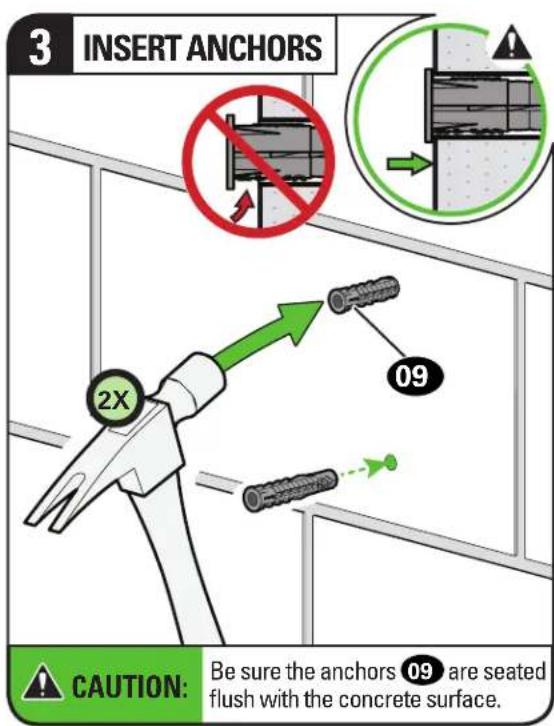 SANUS VSF716-B2 - STEP 2B (continued) - 2