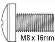 SANUS VSF716-B2 - TV Screws - 5