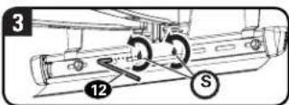 SANUS VXF730-B2 - REMOVING THE ARM - 3