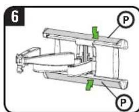 SANUS VXF730-B2 - For wood stud applications ONLY: - 6