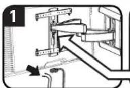 SANUS VXF730-B2 - REMOVING THE TV - 2