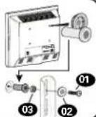 SANUS VXF730-B2 - Select TV Screw Diameter - 3