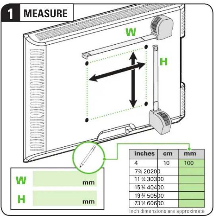SANUS VLF728-B2 - Attach TV Brackets to Your TV - 1
