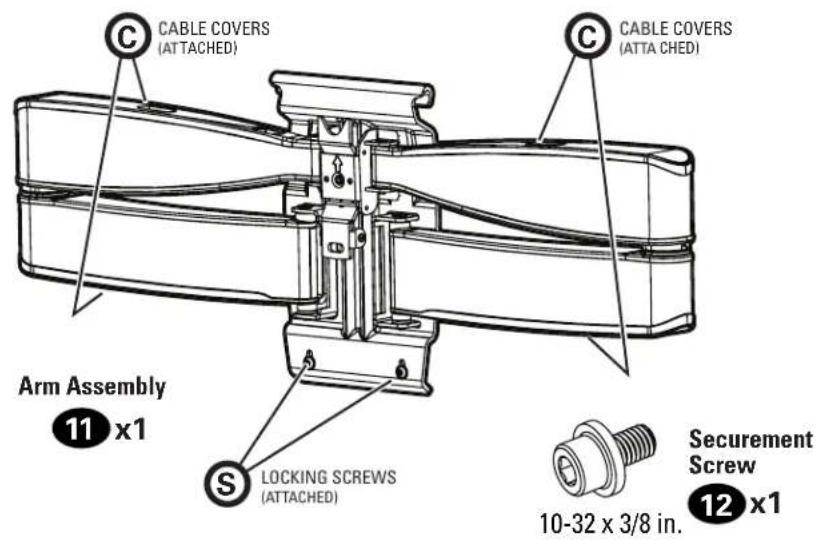 SANUS VLF728-B2 - WARNING: - 1