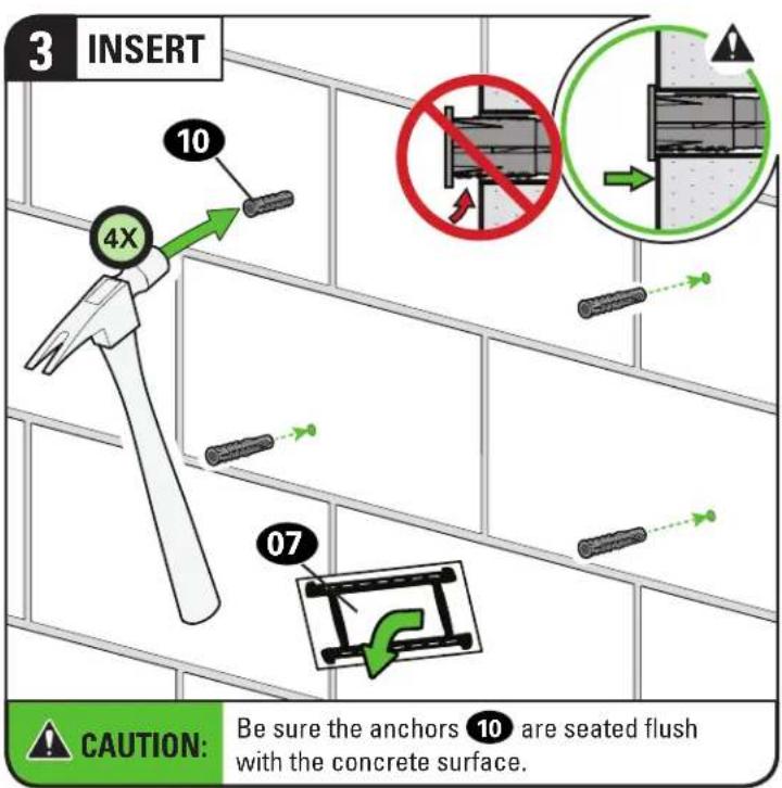 SANUS VLF728-B2 - CAUTION: Avoid potential personal injury or property damage! - 3