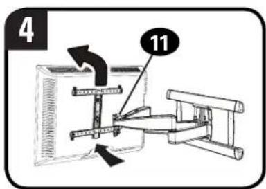SANUS VLF728-B2 - REMOVE THE TV REMOVE THE ARM ASSEMBLY - 5