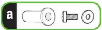 SANUS VMF720-B2 - TV SUPPLIED SPACERS - 4