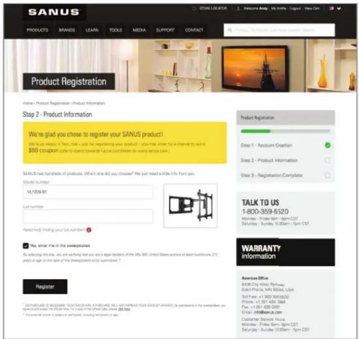 SANUS VMF720-B2 - ONE MORE THING: BE A WINNER! - 1