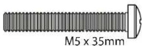 SANUS Classic MSF07c - Parts and Hardware for STEP 2 - 4