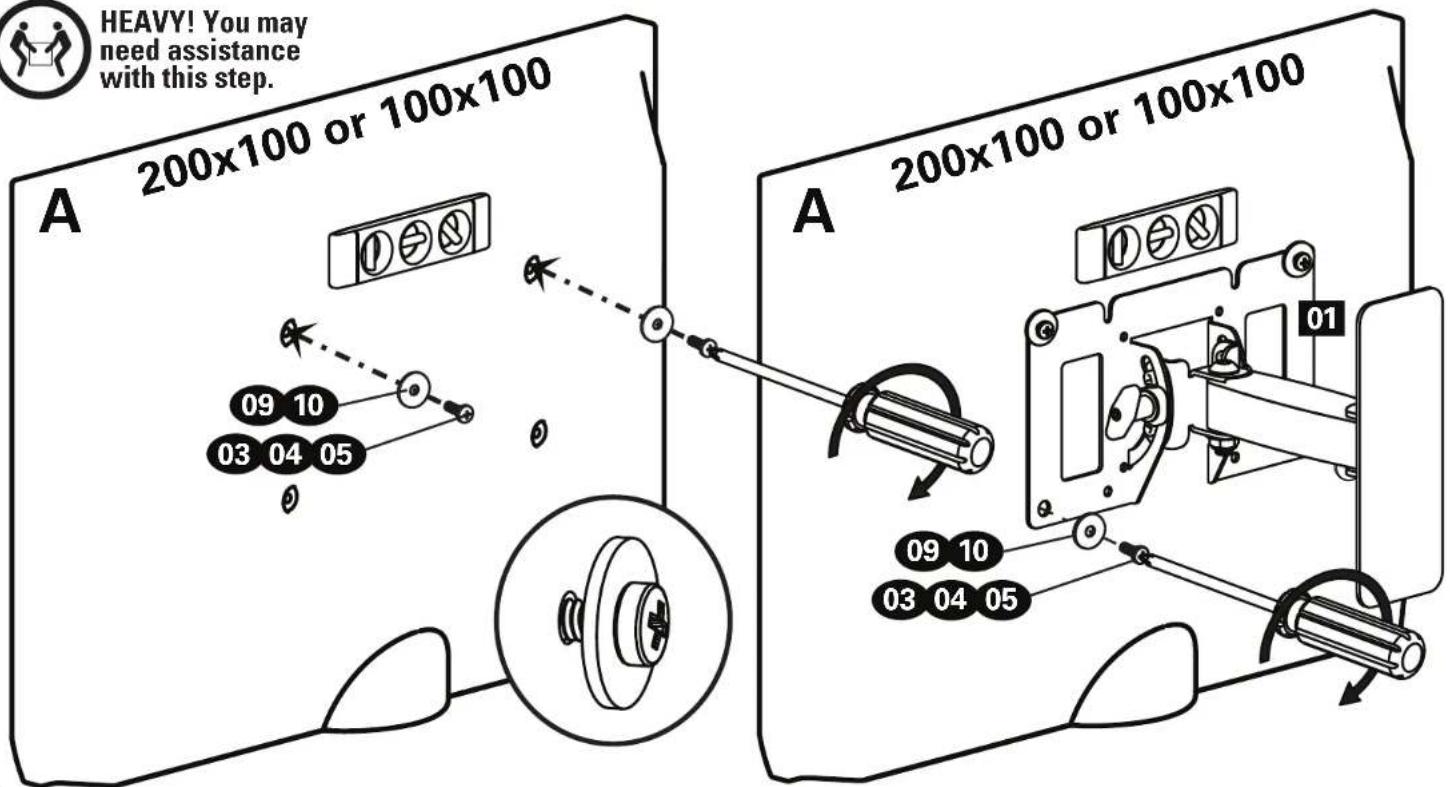 SANUS Classic MSF07c - STEP 2A - 2