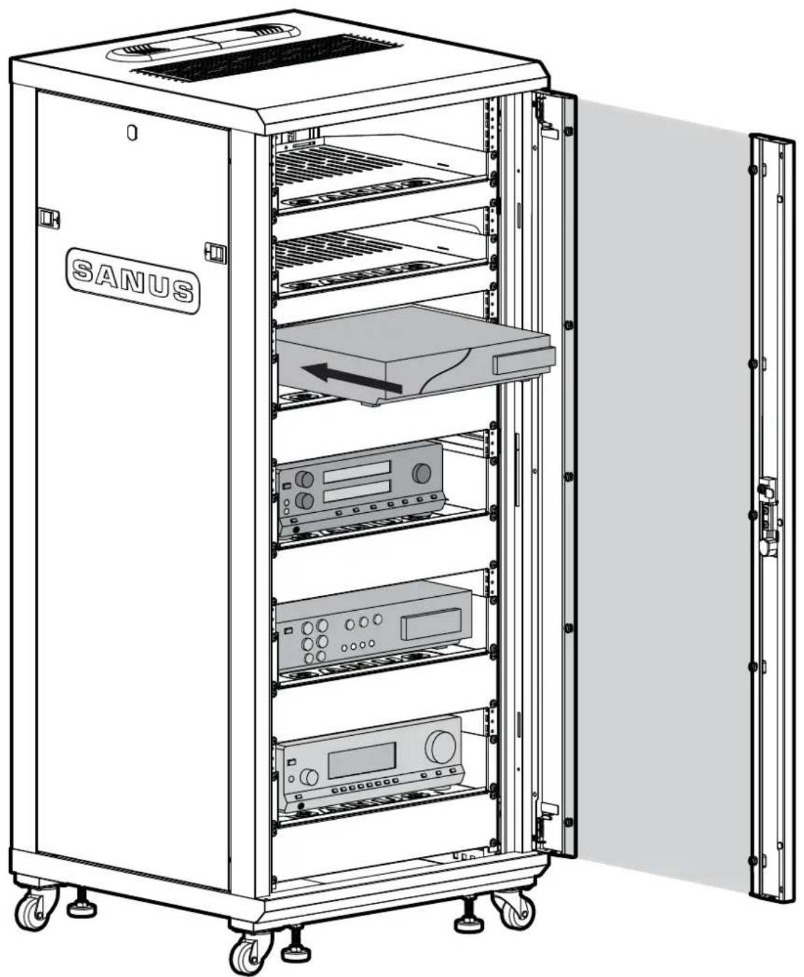 SANUS CFR2127 - Load Your Components - 1