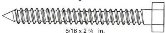 SANUS Classic MLT14 - Parts and Hardware for STEP 2 - 4