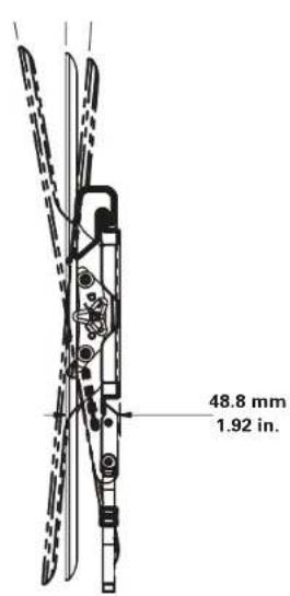 SANUS Classic MLT14 - Dimensions - 2