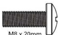 SANUS Classic MLT14 - Parts and Hardware for STEP 1 - 6