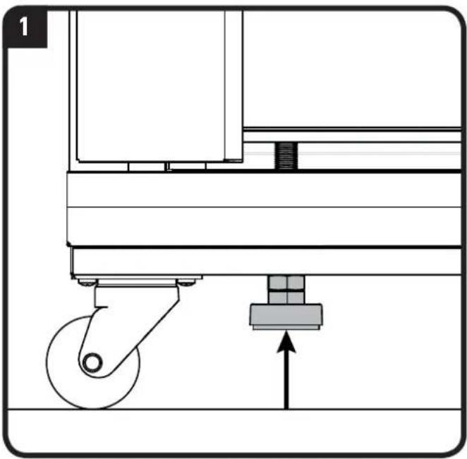 SANUS CFR2115 - To prevent instability: - 1