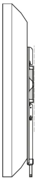 SANUS Classic MLL11 - STEP 3 Hang the TV with Mounting Brackets on the Wall Plate - 4