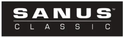 SANUS Classic MLL11 - ÉTAPE 3 Suspendre le téléviseur avec les supports de montage sur la plaque murale Voir à la page 12 - 1