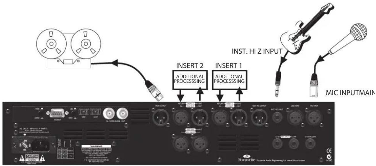 FOCUSRITE ISA 110 - Canal d'enregistrement - 1