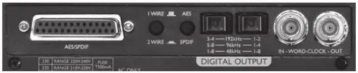 FOCUSRITE ISA 428 MkII - Option sortie numérique 8 canaux - 1