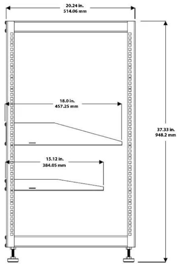 SANUS CFR1620 - Technical Specifications CFR1620 - 2