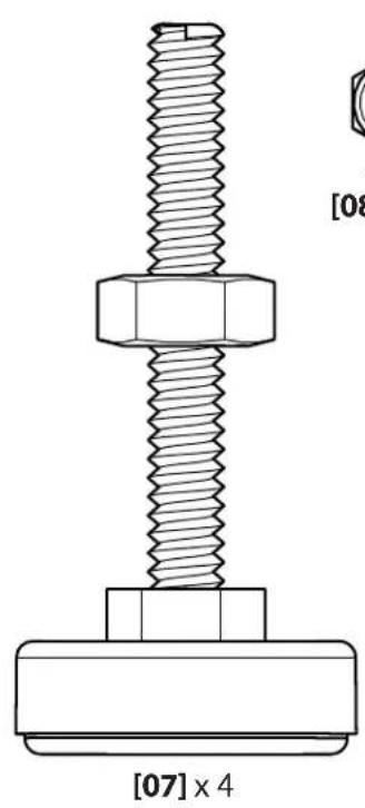 SANUS CFR1620 - Supplied Parts - 1