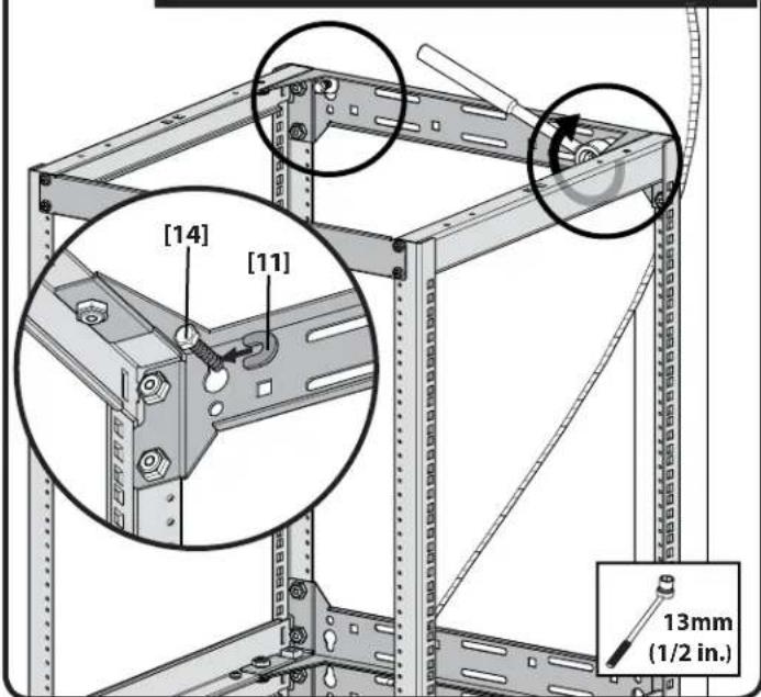 SANUS CFR1620 - Wall Mounting - Stacking (wood stud) - 9