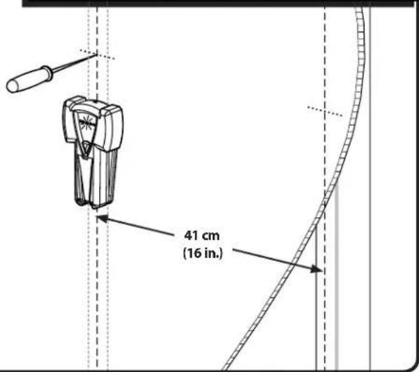 SANUS CFR1620 - Wall Mounting - Stacking (wood stud) - 2