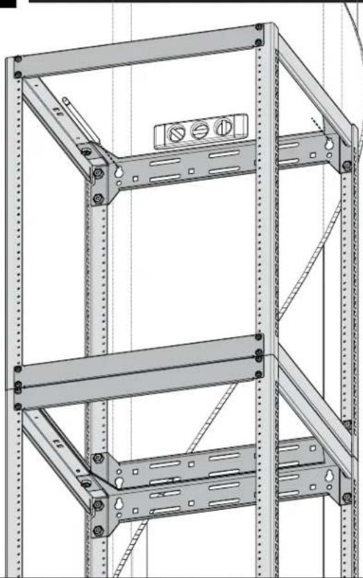 SANUS CFR1620 - Wall Mounting - Stacking (wood stud) - 3