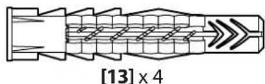 SANUS CFR1620 - Supplied Parts - 6