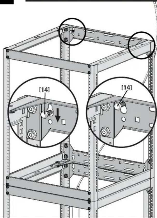SANUS CFR1620 - Wall Mounting - Stacking (wood stud) - 8