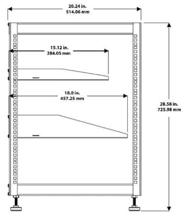 SANUS CFR1620 - Technical Specifications CFR1615 - 2