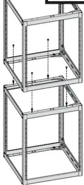 SANUS CFR1620 - Wall Mounting - Stacking (solid concrete or concrete block) - 1