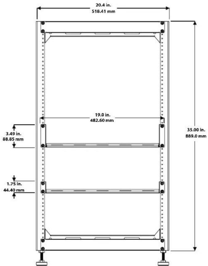 SANUS CFR1620 - Technical Specifications CFR1620 - 1