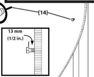 SANUS CFR1620 - Wall Mounting - Stacking (wood stud) - 7