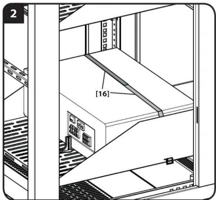 SANUS CFR1615 - Install Component Straps (optional) - 2