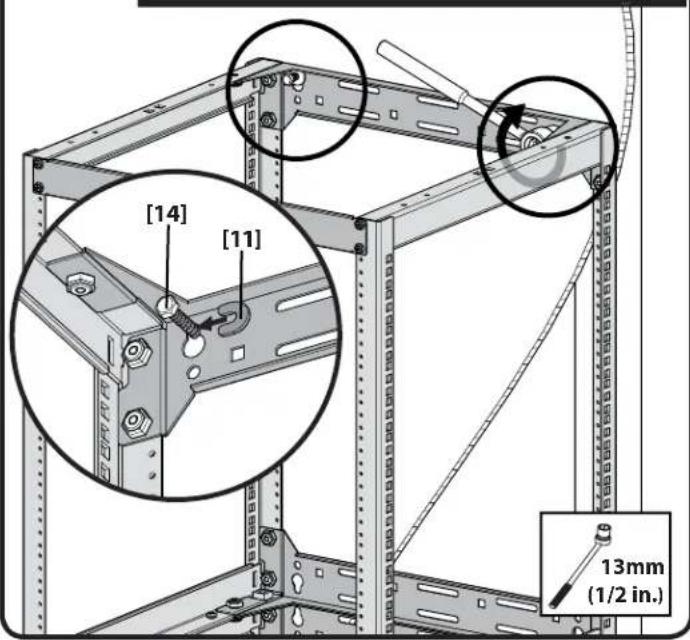 SANUS CFR1615 - Wall Mounting - Stacking (wood stud) - 9