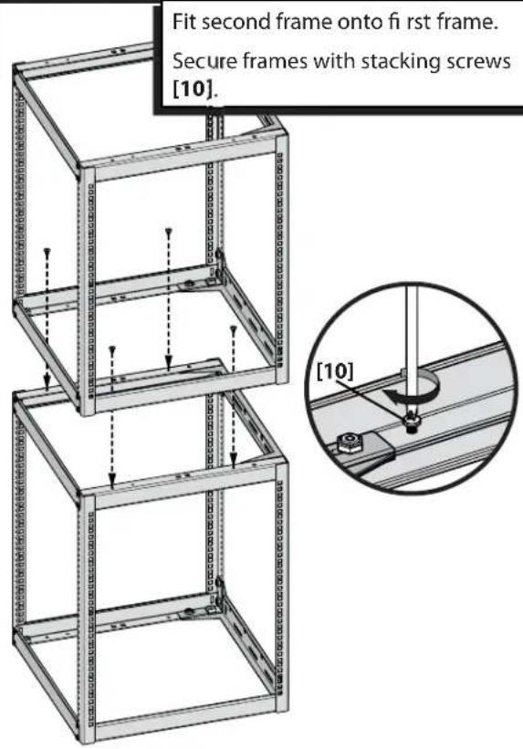 SANUS CFR1615 - Wall Mounting - Stacking (wood stud) - 1