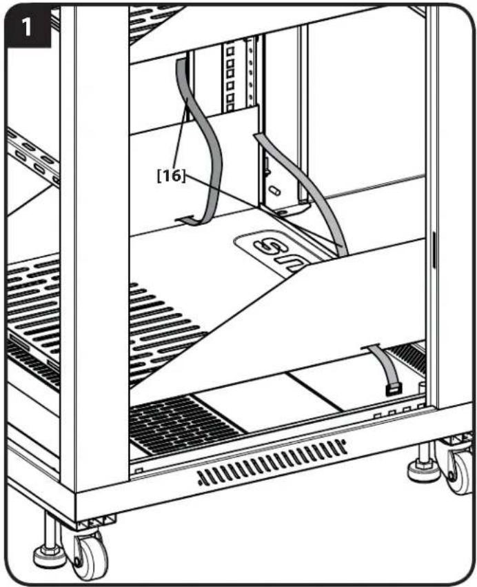 SANUS CFR1615 - Install Component Straps (optional) - 1