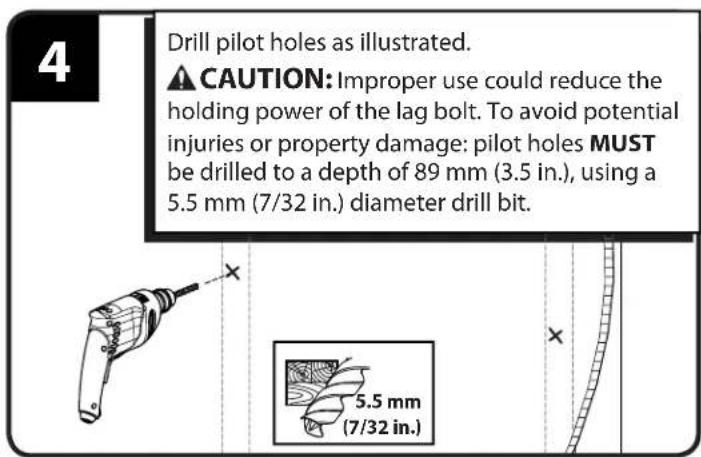 SANUS CFR1615 - Wall Mounting - Stacking (wood stud) - 5