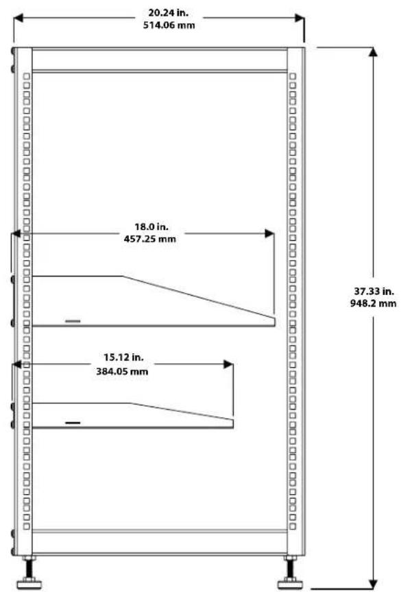 SANUS CFR1615 - Technical Specifications CFR1620 - 2