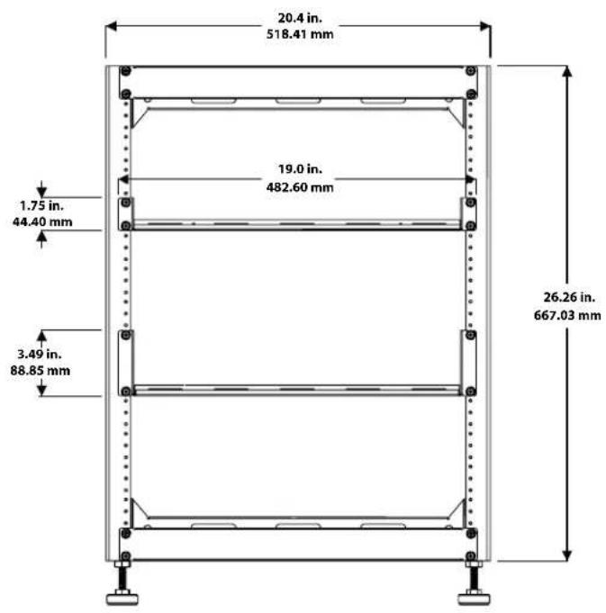 SANUS CFR1615 - Technical Specifications CFR1615 - 1