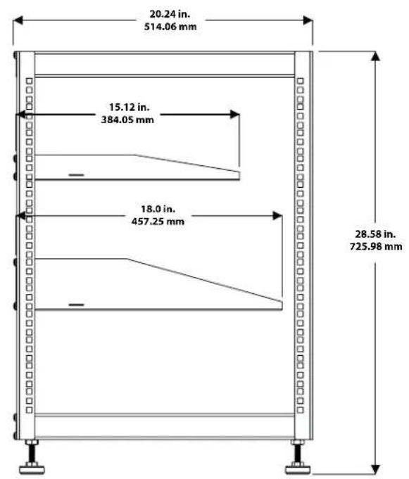 SANUS CFR1615 - Technical Specifications CFR1615 - 2