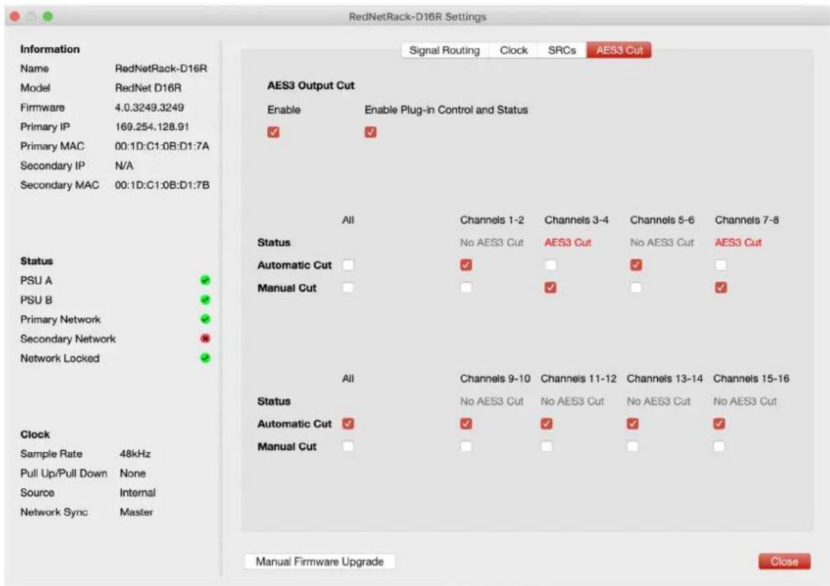 FOCUSRITE RedNet D16R - AES3 Output Cut - 2